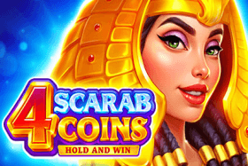 4 Scarab Coins: Hold and Win