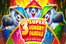3 Super Hungry Pandas: Hold and Win